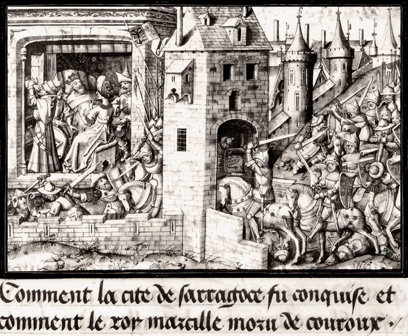 Croniques et Conquestes de Charlemaine&nbsp; 08